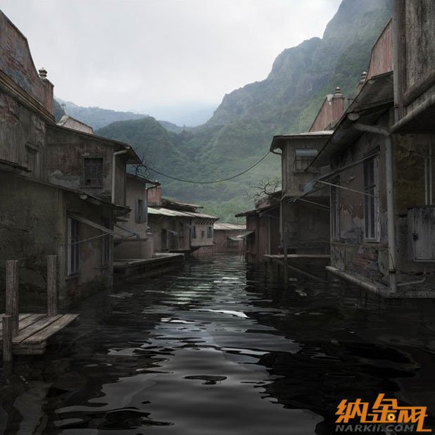 雨后鄉(xiāng)村效果 - 3D作品制作 - 3D動(dòng)畫教程 -  77_e3c179ba.jpg