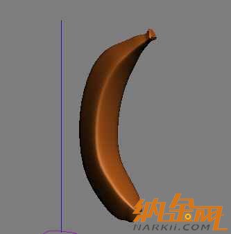 3dsmax制作香蕉 飛特網 3dsmax建模教程