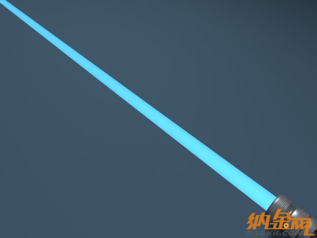 3dMAX激光劍輝光效果3