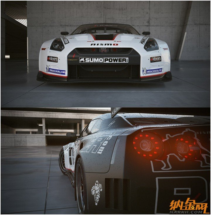 Cinema 4D制作GT1 GT-R跑車 飛特網(wǎng) C4D教程 Photoshop Cinema 4D制作