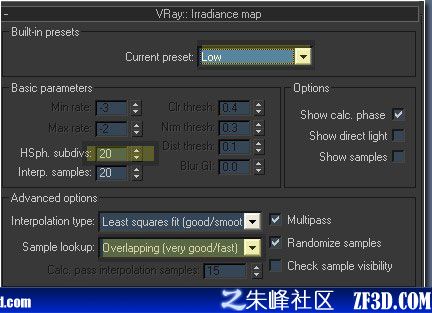 vray教程教你如何作內白天燈光效果