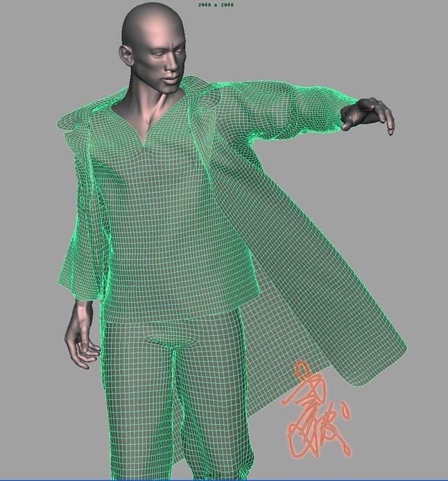 maya入門:制作衣服的方法