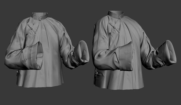 ZBRUSH打造著名相聲演員馬三立  納金網(wǎng)