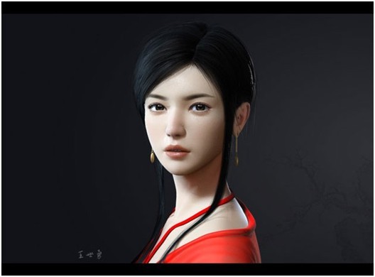 MAYA制作漂亮古典女孩 納金網(wǎng)