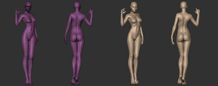 zbrush雕刻牛仔女孩教程 納金網(wǎng)