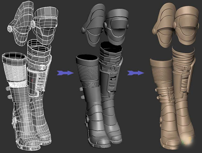 zbrush雕刻牛仔女孩教程 納金網(wǎng)